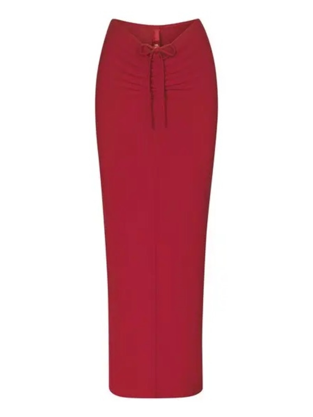 ♥️NEW SKIMS SOFT LOUNGE RUCHED LONG SKIRT BRICK S